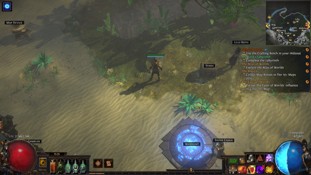Path of Exile Hideout
