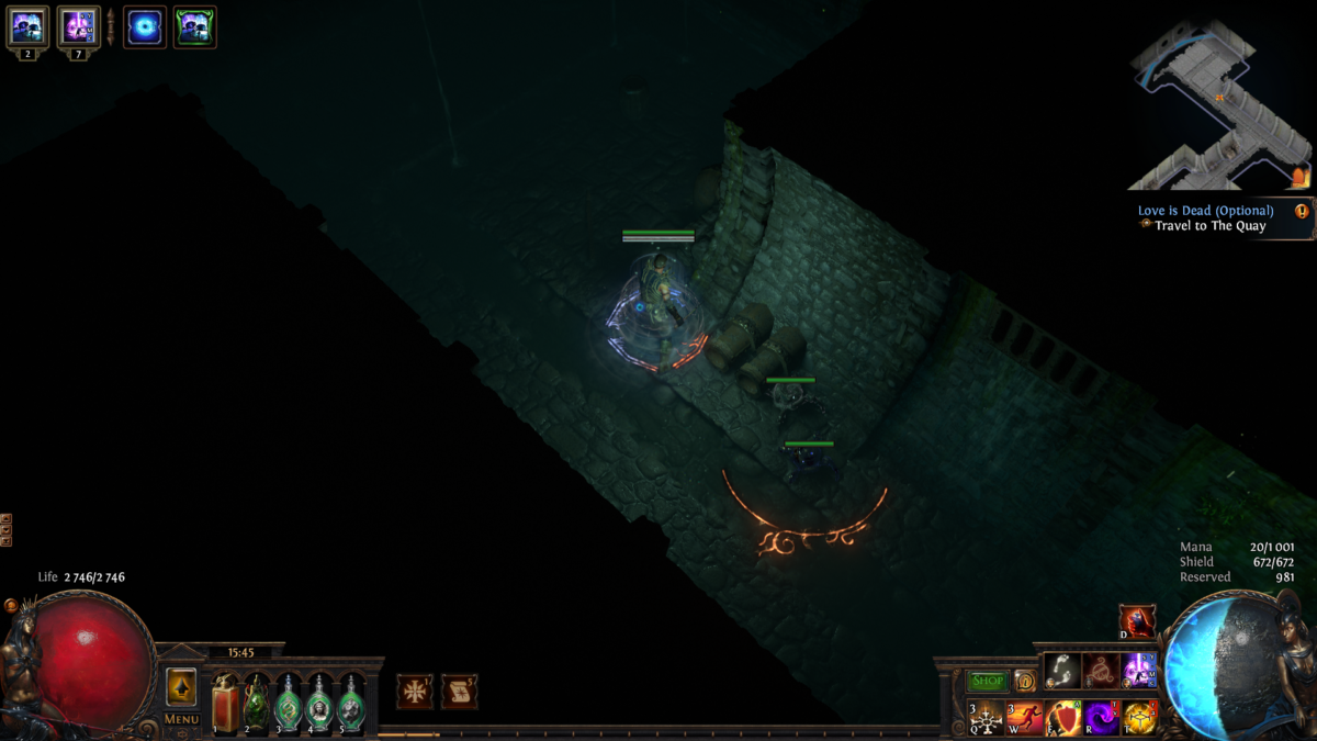 Path of Exile Fast dungeon clear