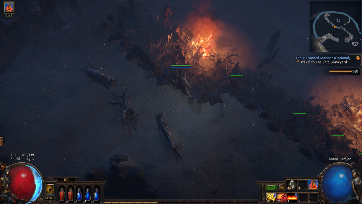 Path of Exile summons kill