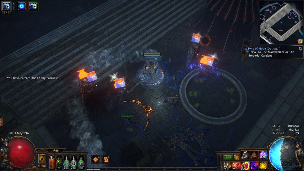 Path of Exile use new gear