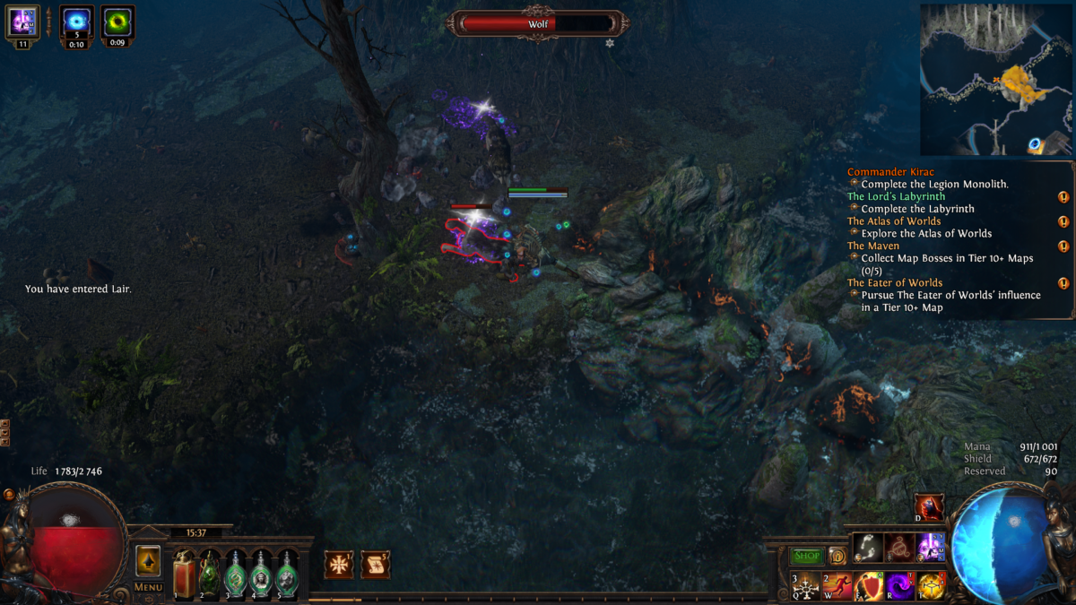 Path of Exile kill mobs